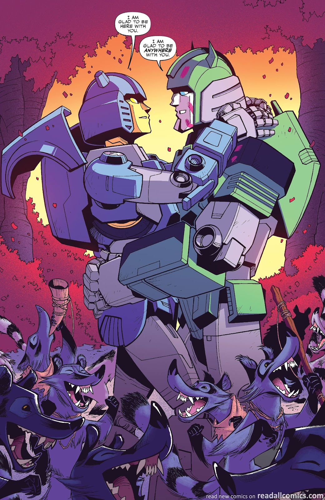 トランスフォーマー　アメコミ　IDW バレンタイン Transformers v3 .Valentine's Day Special (2020) | Read All